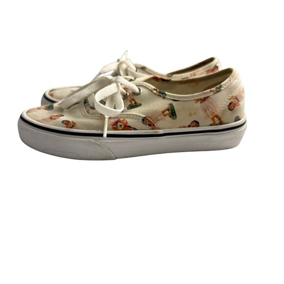 Vans Authentic Men's 4 Shoes Digi Hula Girls Tiki Hawaiian Canvas Skate Sneakers - Picture 5 of 6